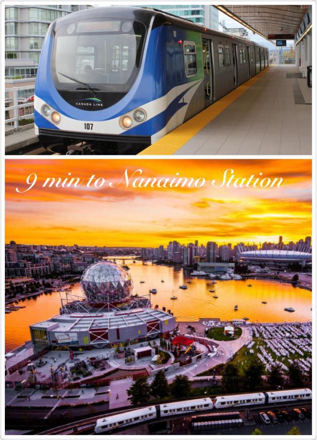 Rare Find Exquisitely New Quiet & Safe Skytrain Home Vancouver Ngoại thất bức ảnh